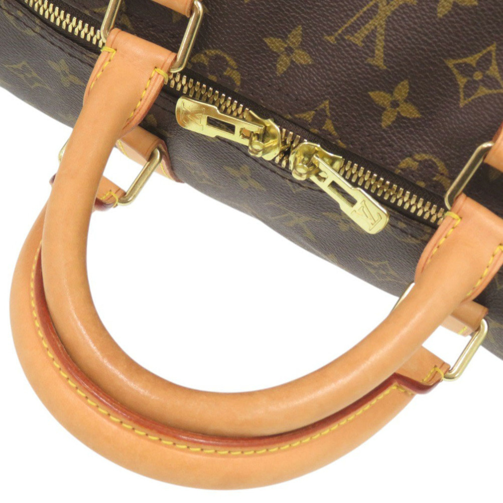 LOUIS VUITTON Authentic Brown Monogram Boston Bag - Picture 6 of 10